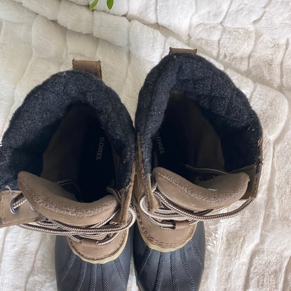 Sorel Slimpack II Lace Winter Brown Boot - Picture 6 of 9